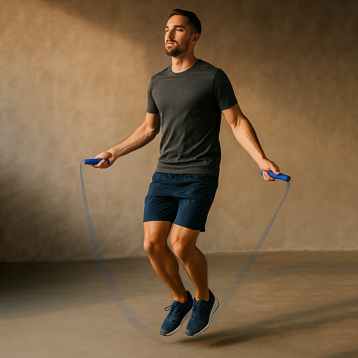 Adjustable Skipping Rope With Digital Jump Counter And Foam Grip Handles (1 Pc)