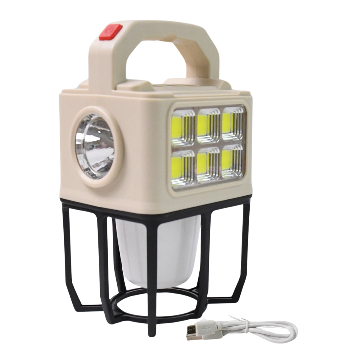 Solar Portable Camping Lantern 3 Light Modes Camping Lantern