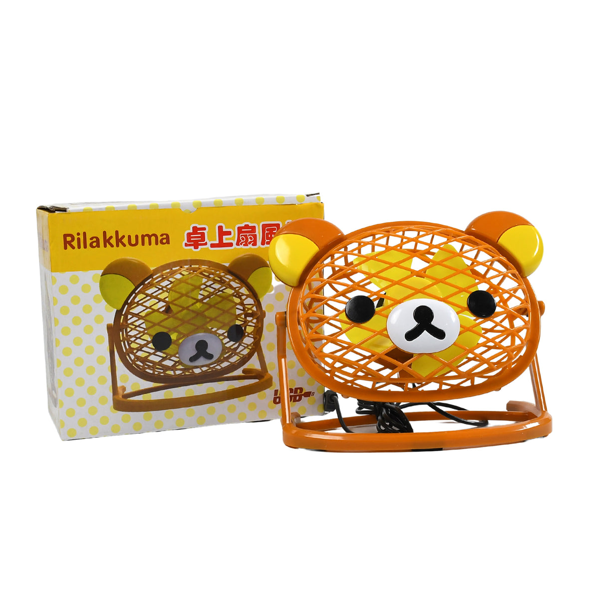 7714 Teddy Bear Portable Fan Adjustable Usb Fan Suitable For Home Office Car Multi Use Fan (Battery Not Include)