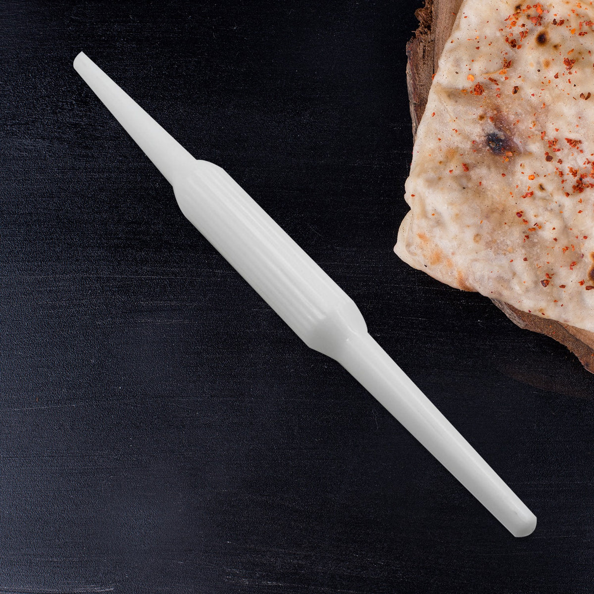 5995 Kitchen Plastic Vergin Belan Rolling Pin For Roti Chapati High Quality Kitchen Tool (1pc)