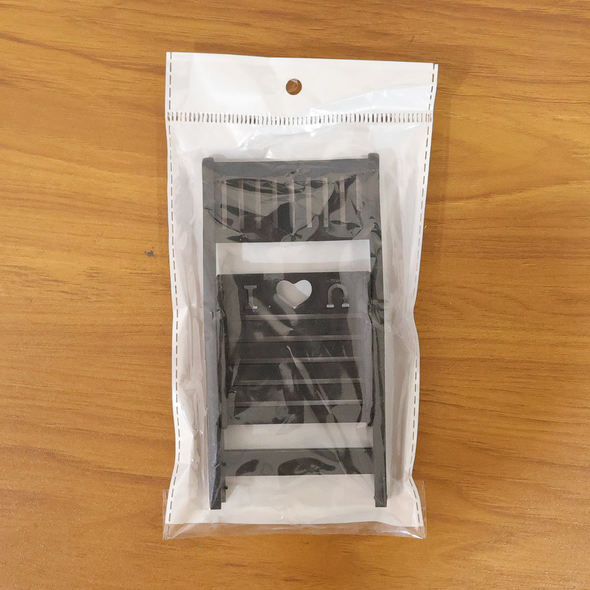 Mini Chair Shape Mobile Stand Holder (1 Pc Balck Color)