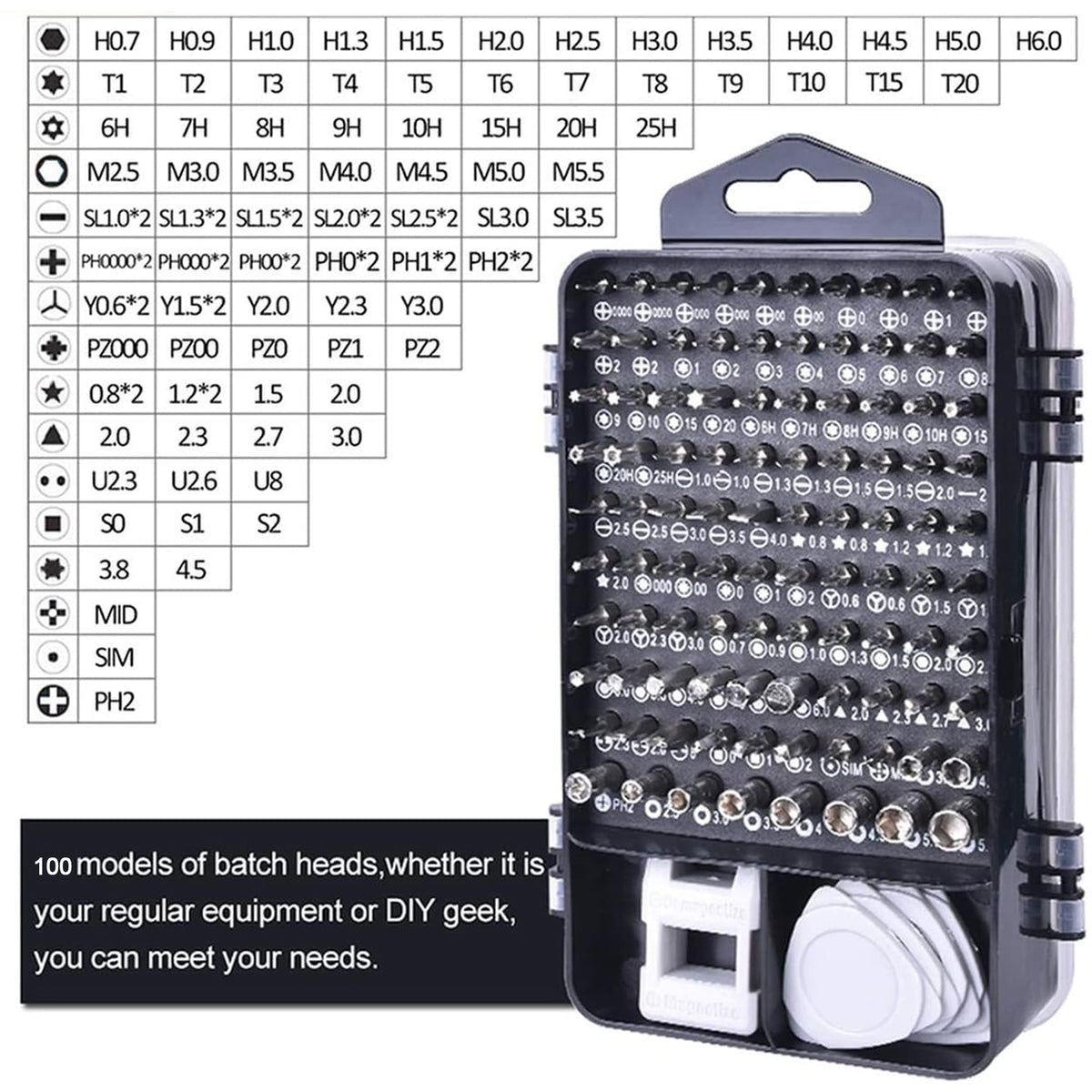 Precision Screwdriver Set (115-in-1 B Grade)