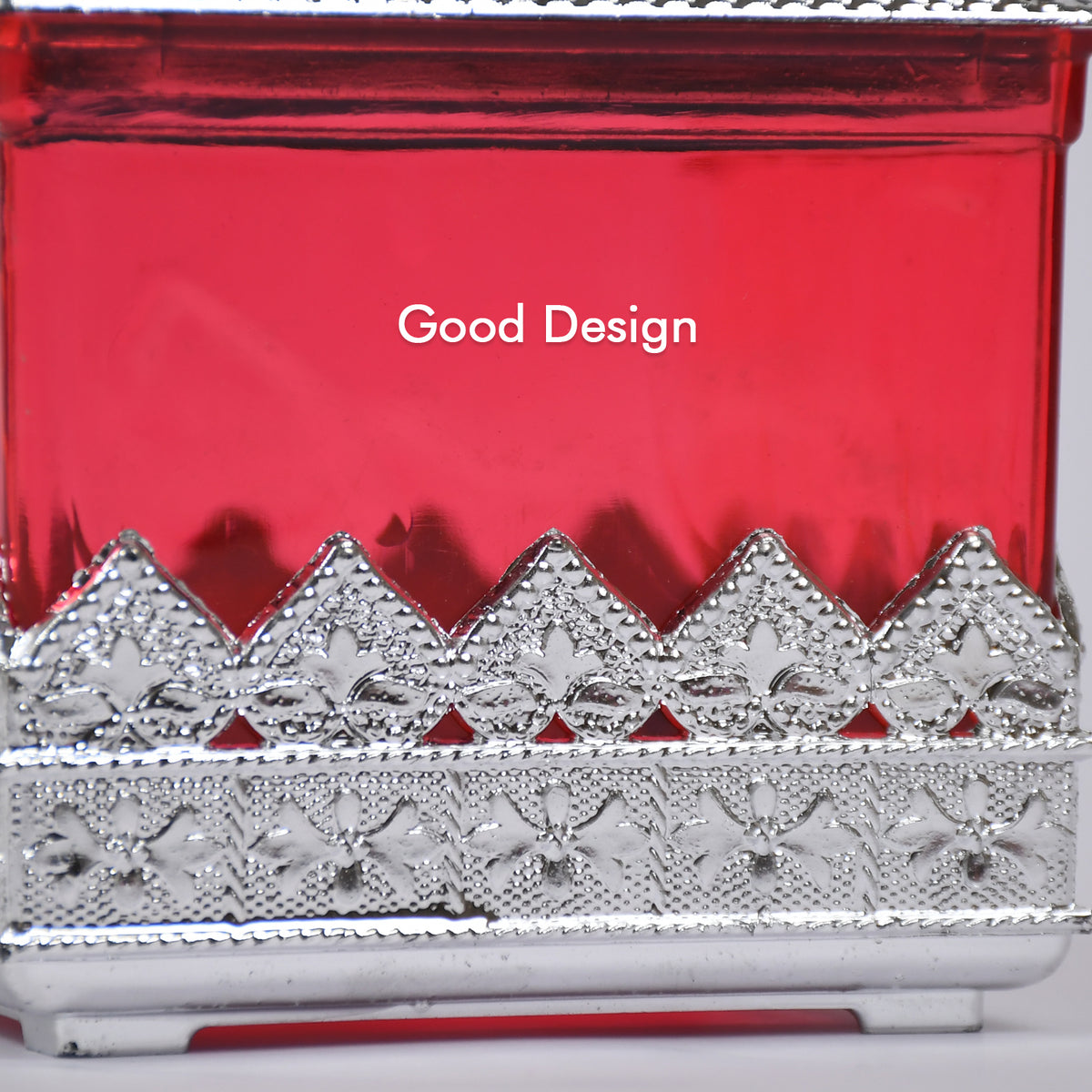 7129 Ruby Dryfruit Storage Container Attractive Design Box For Home Gifting Kitchen Use