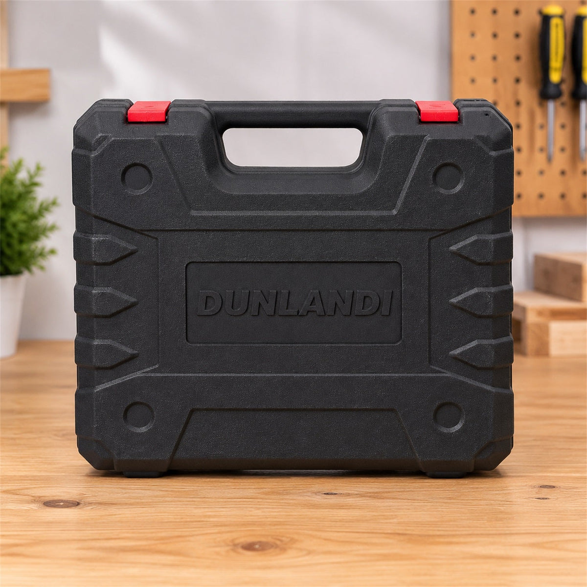 Cordless Drill Machine Kit 20v With 2 Batteries Charger And Bits Case (1 Set)