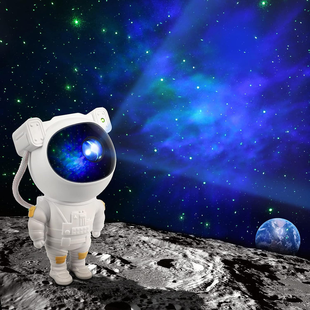 Robot Sky Space Stars Light Astronaut Galaxy Projector Night Lamp Bedroom Kids Projector Remote Control Star Projector Will Take Childrens To Explore The Vast Starry Sky For Adults Raksha Bandhan Diwali Gift