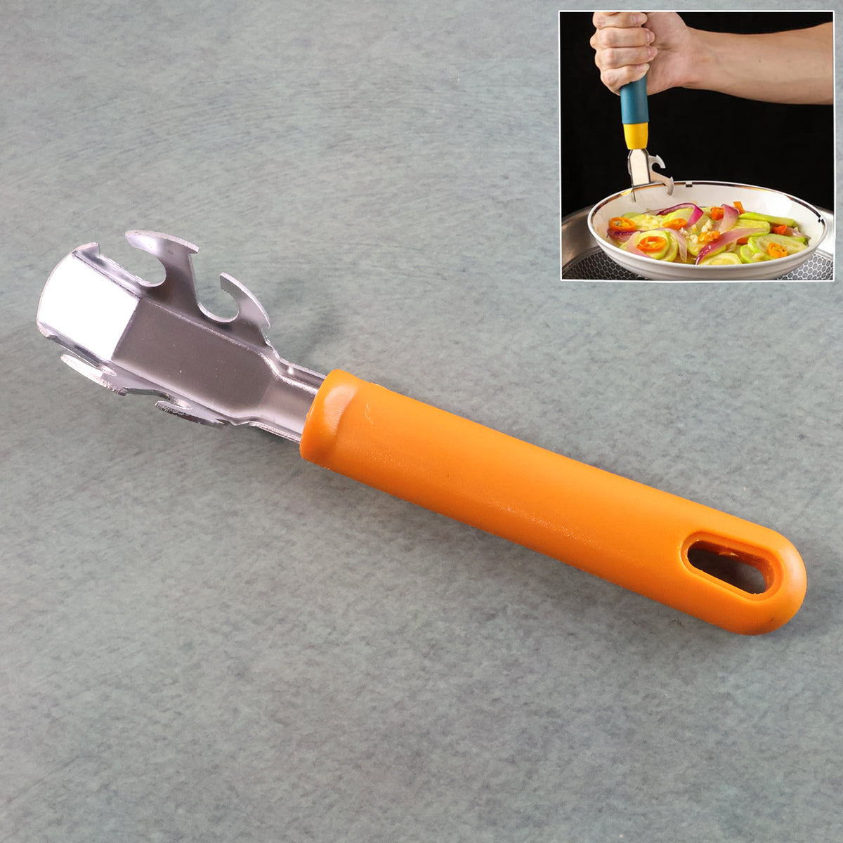 Multi-functional Stainless Steel Hot Pot Gripper Clamp Pan Lifter Tool (1 Pc)