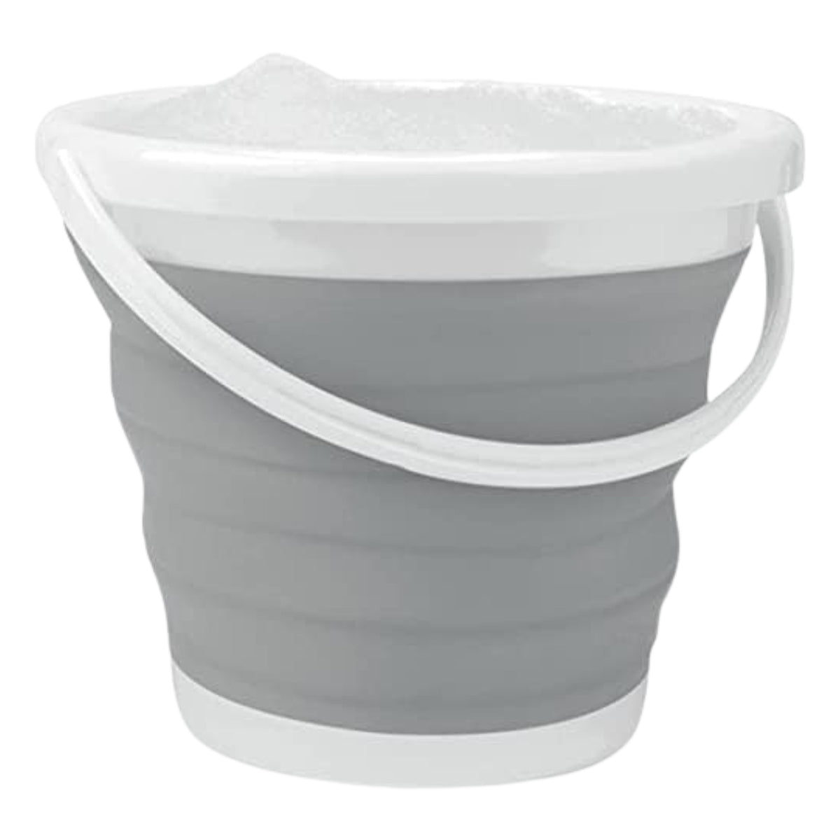 Collapsible Folding Bucket For Cleaning Car Wash Gardening Travel (1 Pc 23x16 Cm)