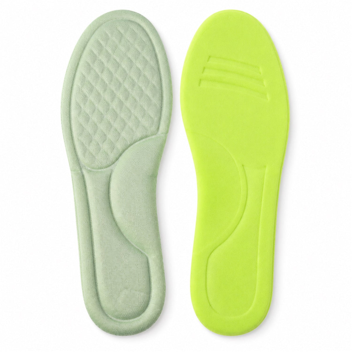Soft Foam Shoe Insoles With Textured Surface For Daily Wear (1 Pair Size 35-36)