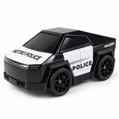 Remote Control Police Drift Car With Follow Modemist Spraylights And Music Set