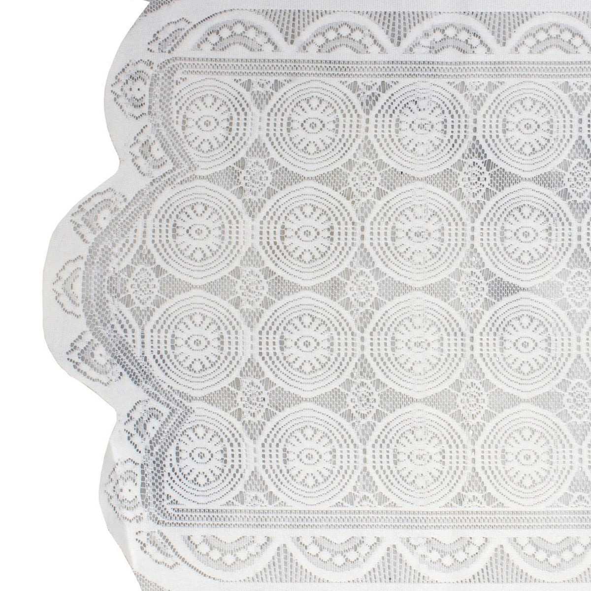 Lace-design Sofa Protector Runner - (1 Pc  132x28 Inch)