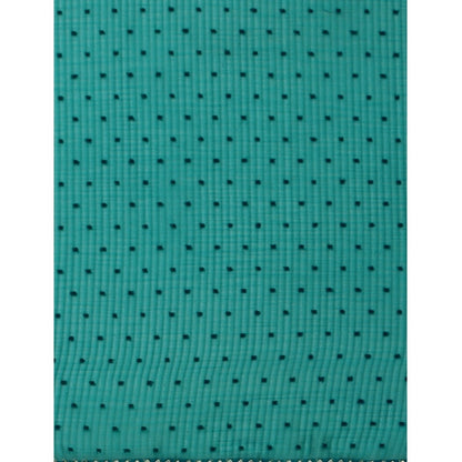 Women's Silk Blend Embellished Saree With Unstitched Blouse 5.5Mtr (Blue)