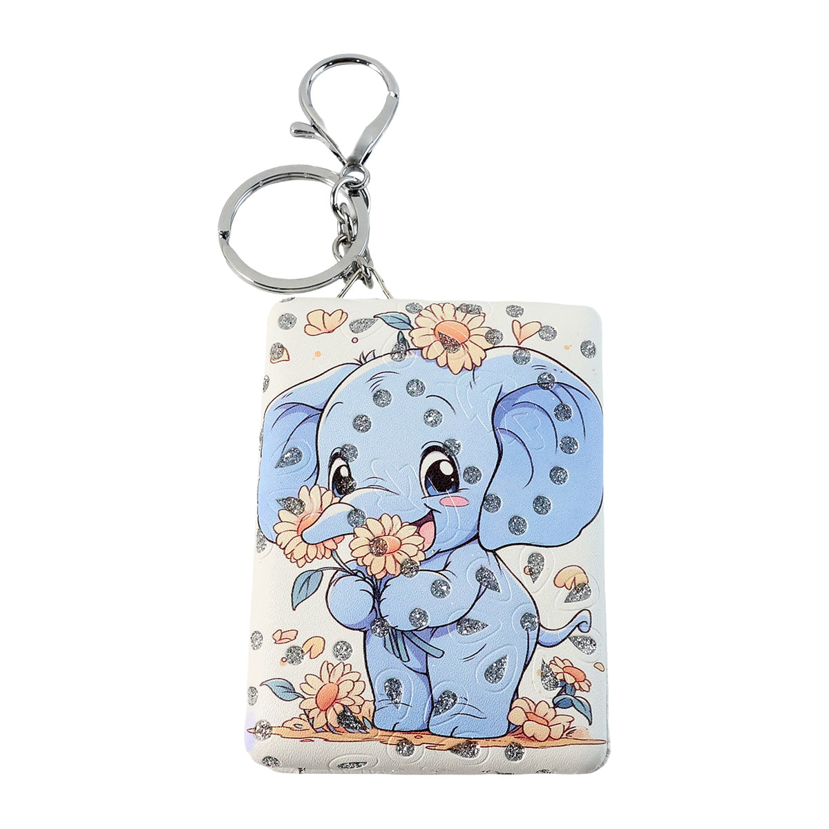 Foldable Mirror Keychain  (1 Pc)