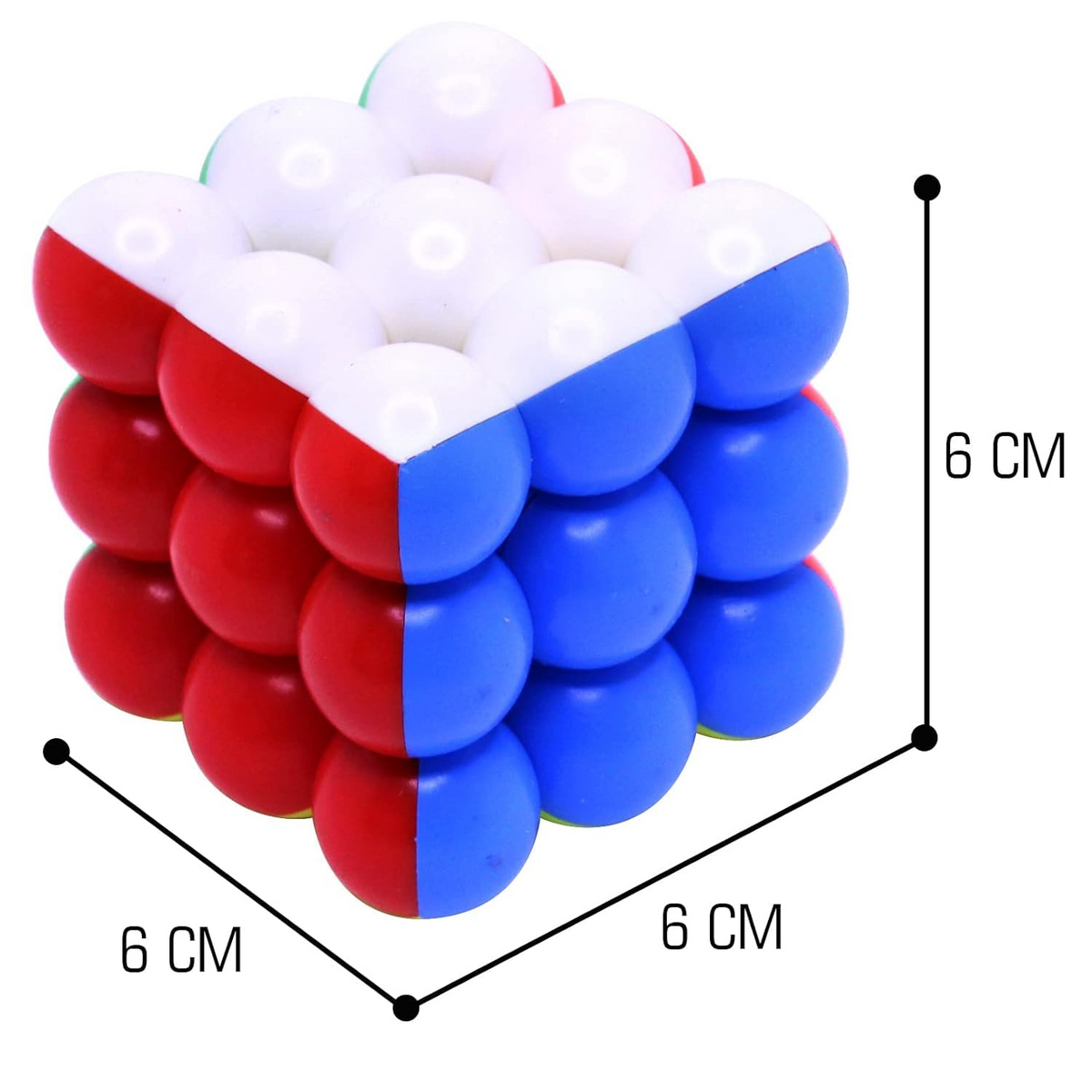 Speed Ball Cube Toy  Colorful Puzzle Cube