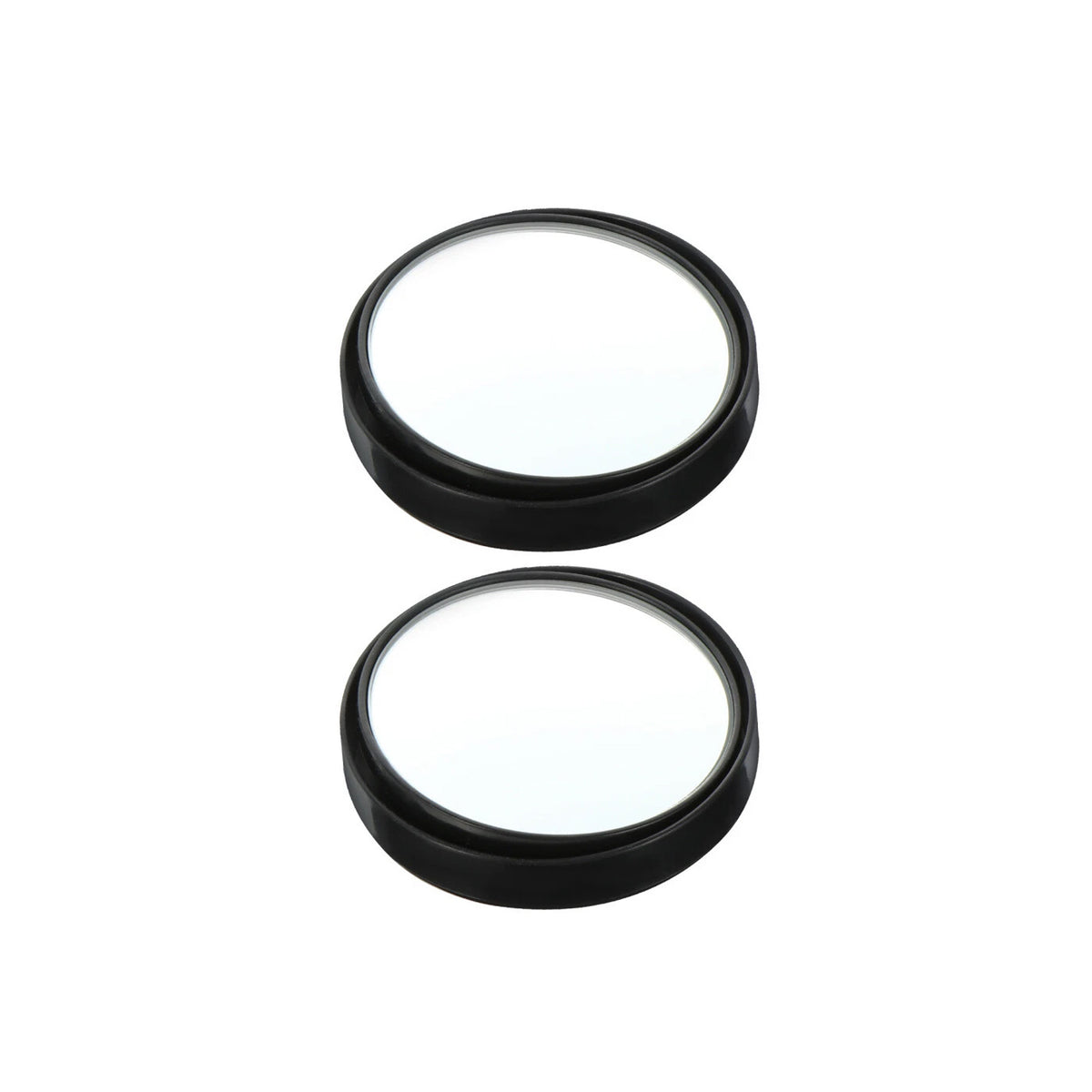 Car Blind Spot Side Mirror Black Frame - (2 Pc  Set)