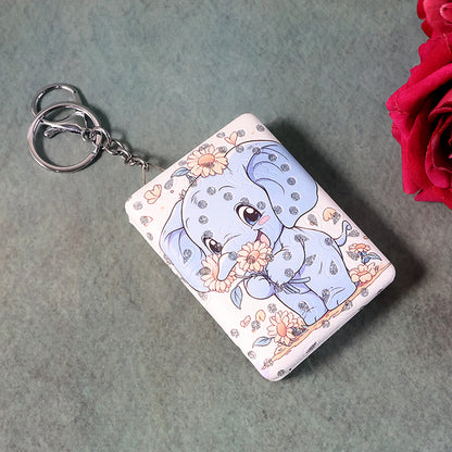 Foldable Mirror Keychain  (1 Pc)