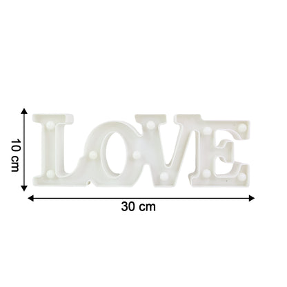 Love Shaped Led Decorative Night Light (1 Pc)