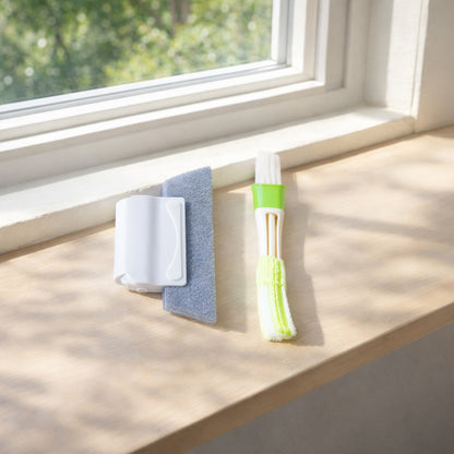 Multipurpose Window  Surface Cleaning Tool Set (2 Pc)