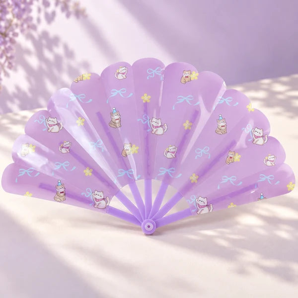 Folding Handheld Pretty Hand Fan Wedding Party Accessory Pocket Sized Fan For Wedding Gift Party Favors Diy Decoration Summer Holidays (1 Pc)