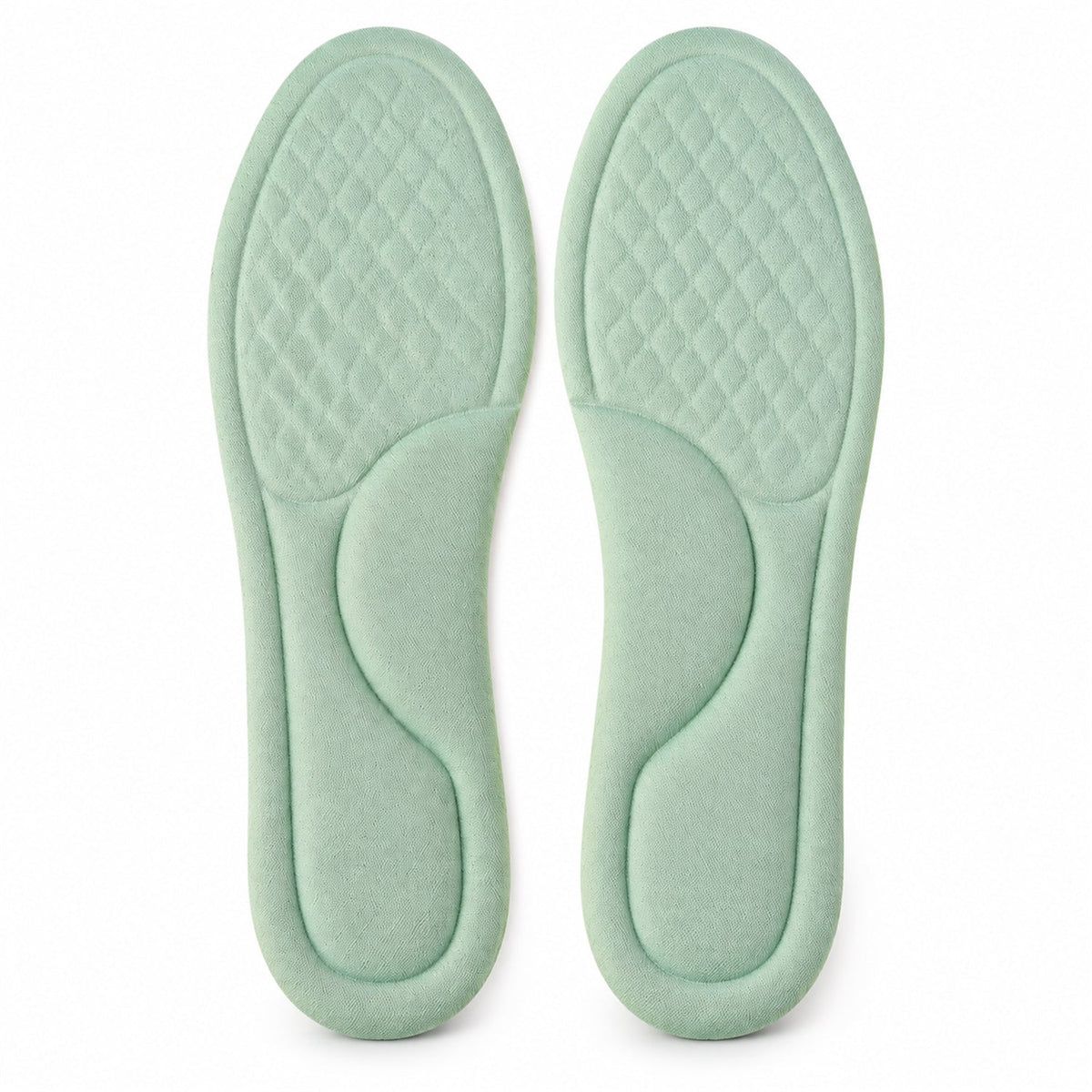 Soft Foam Shoe Insoles With Textured Surface For Daily Wear (1 Pair Size 43-44)