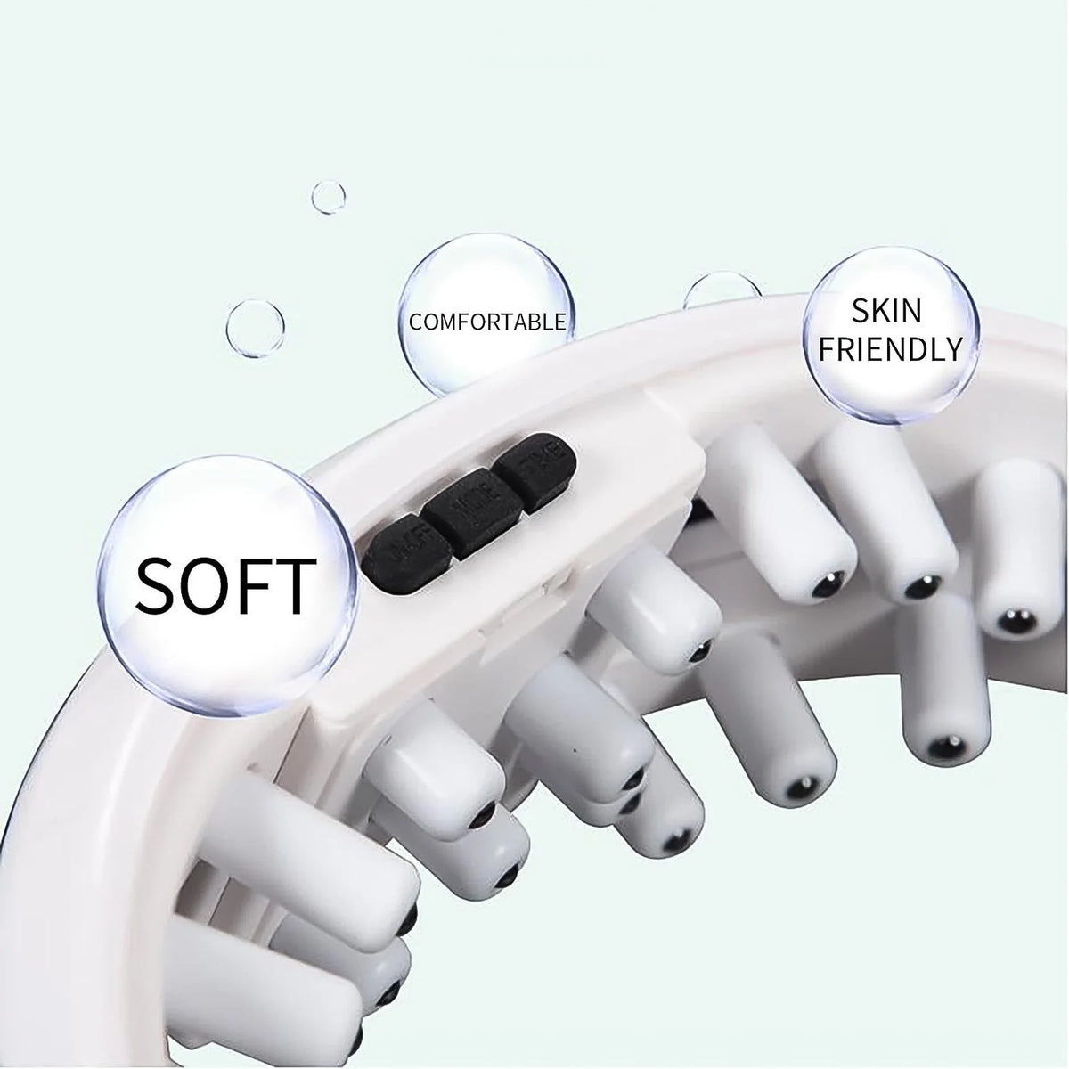 Electric Eye Massager With Adjustable Elastic Band (1 Pc)