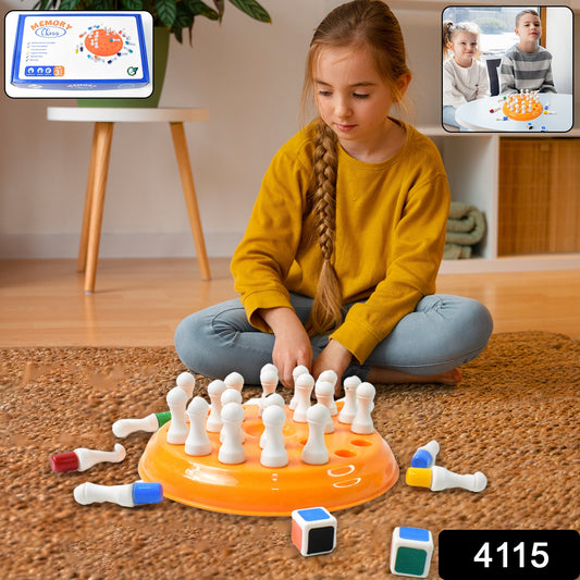 Plastic Brain Teaser Memory Chess Game (1 Set)