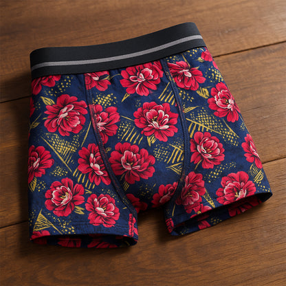 Mens Stretch Boxer Briefs - (Medium  1 Pc)