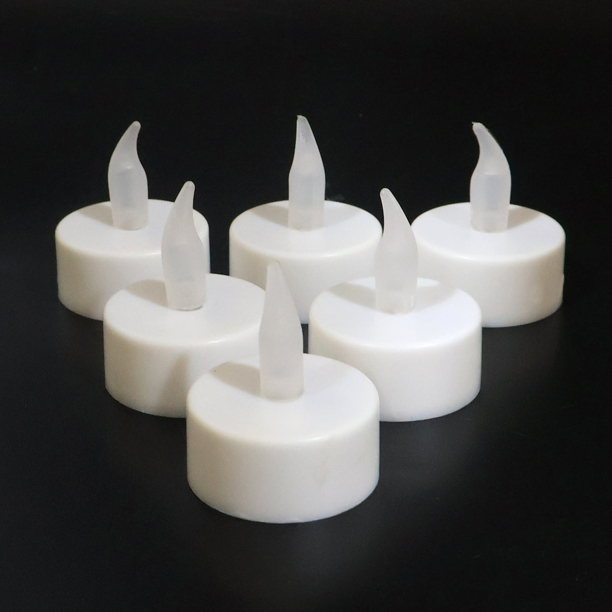 Premium 6 Piece Led Flameless Candle Light Set With Remote Control