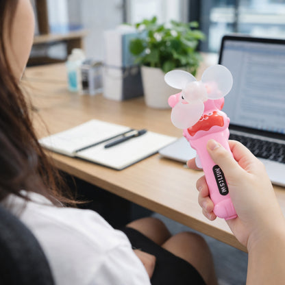Cute Mini Handheld Fan (1 Pc Mix Color  Design)