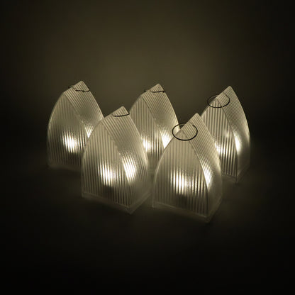 Led Flameless Decorative Lantern Lights - (5 Pc  Set)