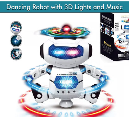 Dancing Robot With 3d Lights And Music.