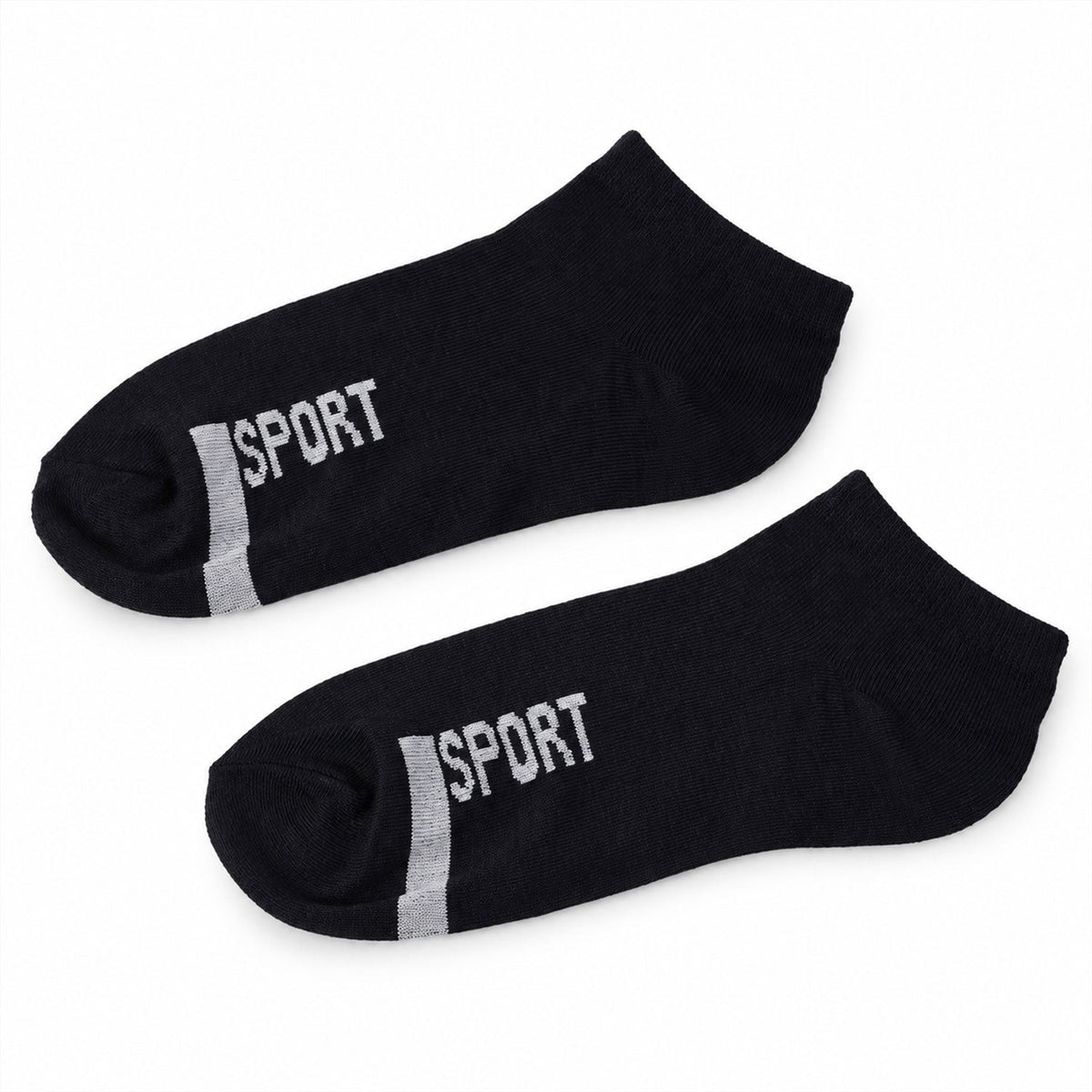 Sport Print Ankle Socks Soft Stretchable Low Cut Gym And Running Socks (1 Pair)