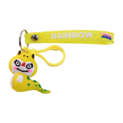 Cute Cartoon Dinosaur Keychain (1 Pc)