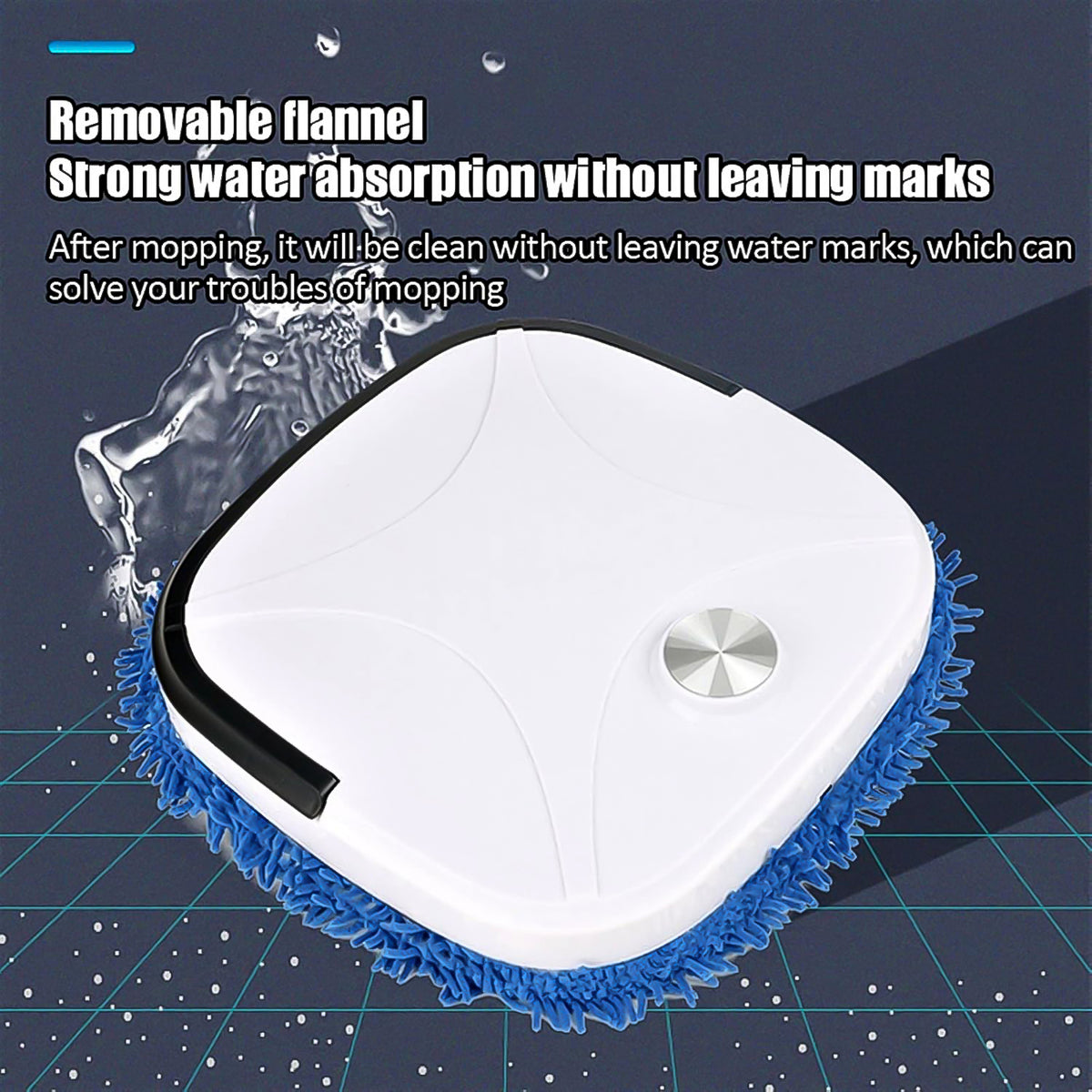 Automatic Smart Floor Cleaning Robot (1 Pc)