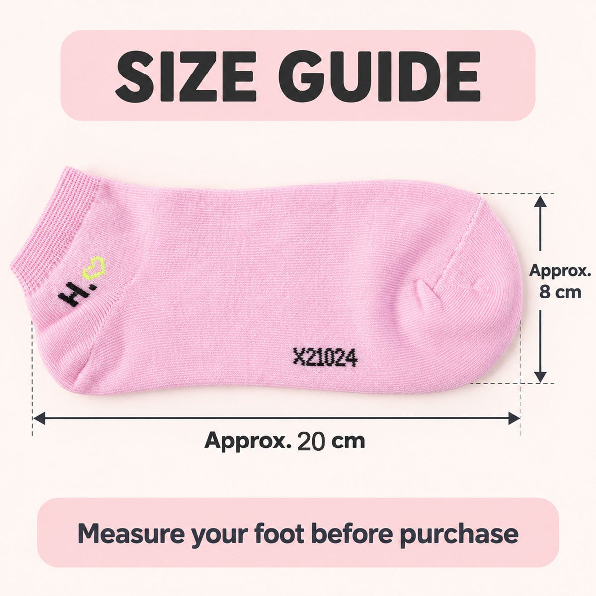 Low Cut Ankle Socks For Women Soft Stretchable No Show Sports Socks (1 Pair)