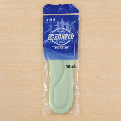 Soft Foam Shoe Insoles With Textured Surface For Daily Wear (1 Pair Size 39-40)