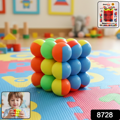 Speed Ball Cube Toy  Colorful Puzzle Cube