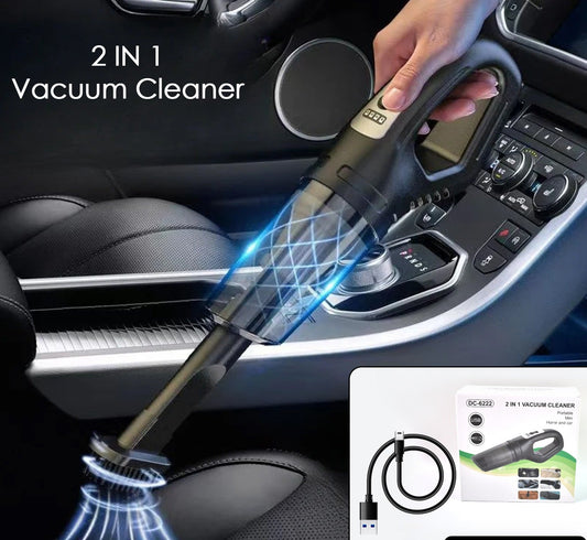Wireless Handheld Car Vacuum Cleaner 2 In1 Dust Buster (1 Set)