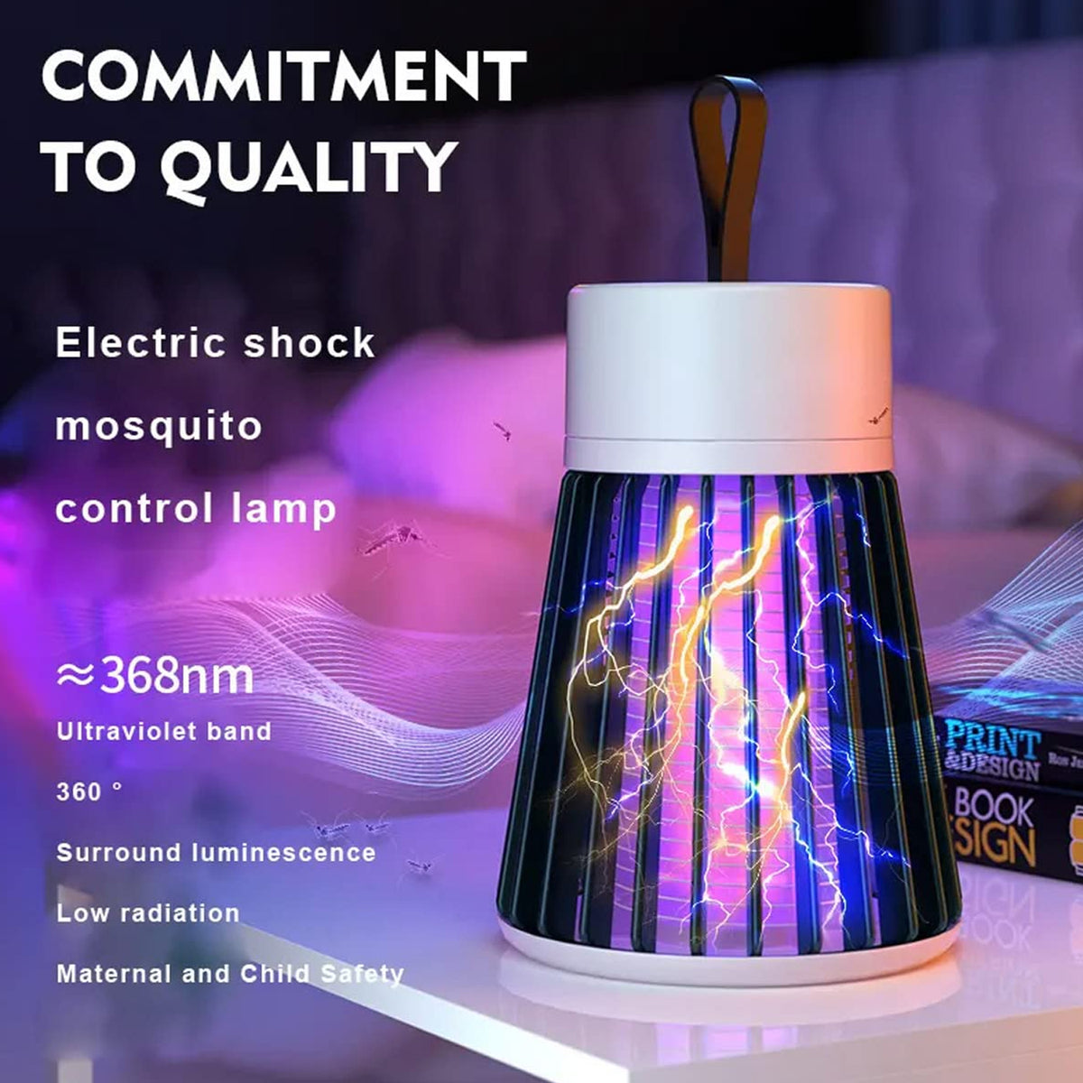 Mosquito Killer Machine Mosquito Killer USB Powered Bug Zapper Mosquito Lamp for Home Electric Led Lamp Mosquito Killer Indoor  Outdoor Mosquito Trap Machine