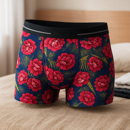 Mens Stretch Boxer Briefs - (Medium  1 Pc)