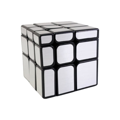 Mirror Cube  3x3 Puzzle Cube With Reflective Silver Surfaces