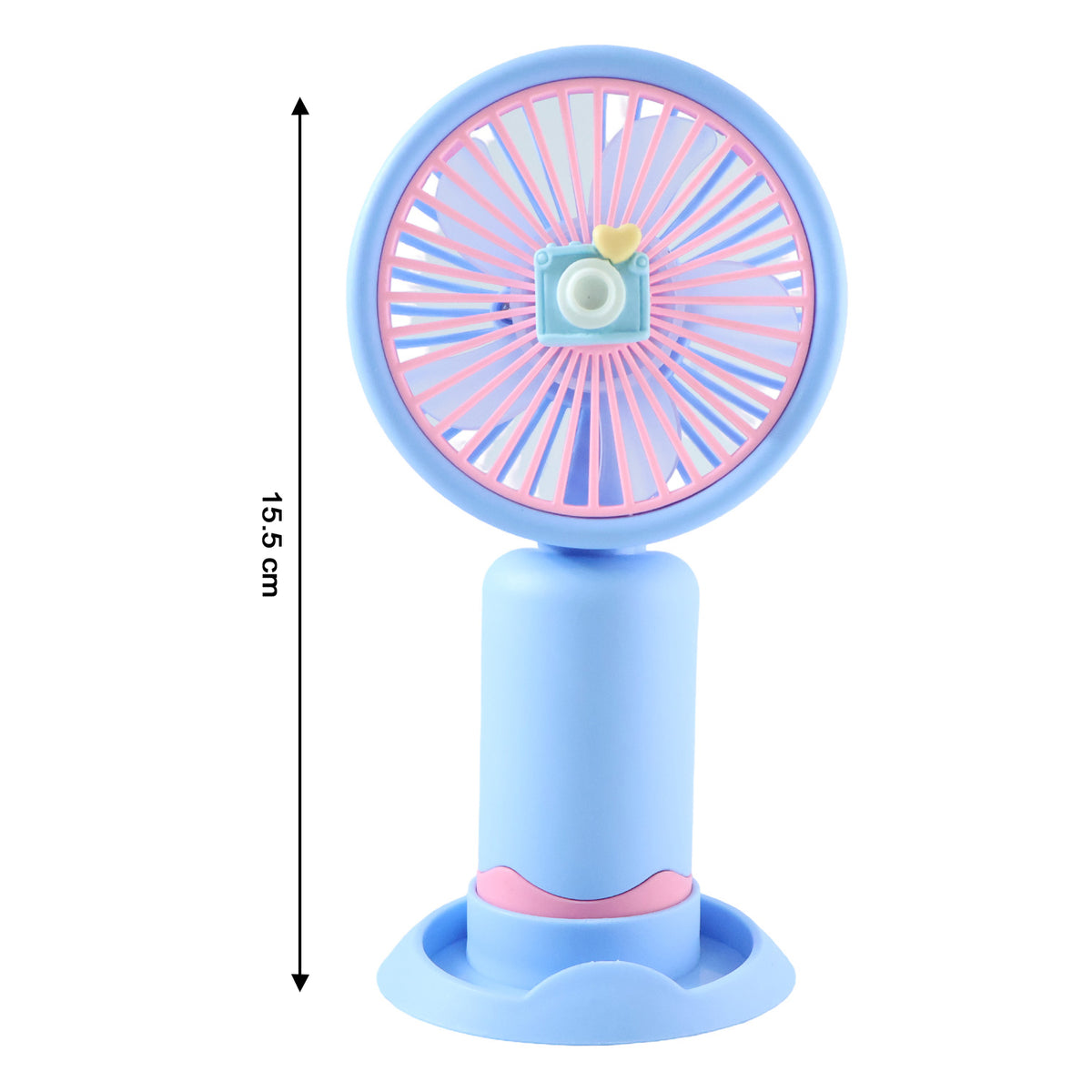 Dual-use Rechargeable Mini Handheld  Table Fan (1 Pc)