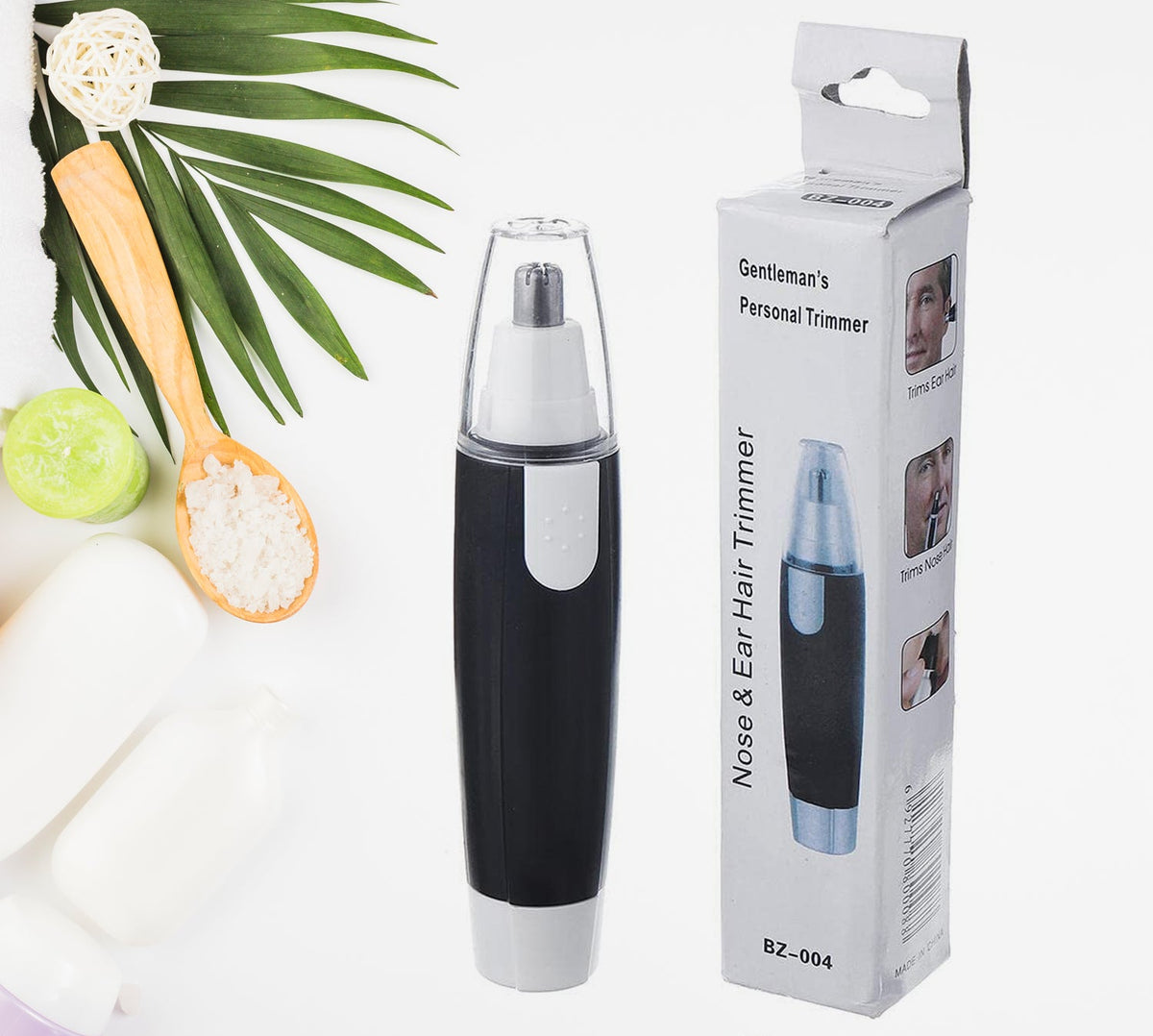 6003 Sharp New Ear And Nose Hair Trimmer Professional Heavy Duty Steel Nose Clipper Battery-operated.