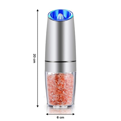 Automatic Gravity Electric Salt And Pepper Grinder Mill (1 Pc)