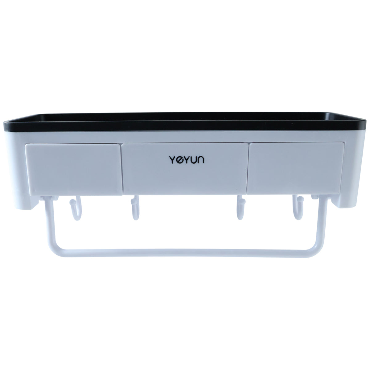 Wall Mounted Multifunctional Bathroom Storage Rack (1 Pc)