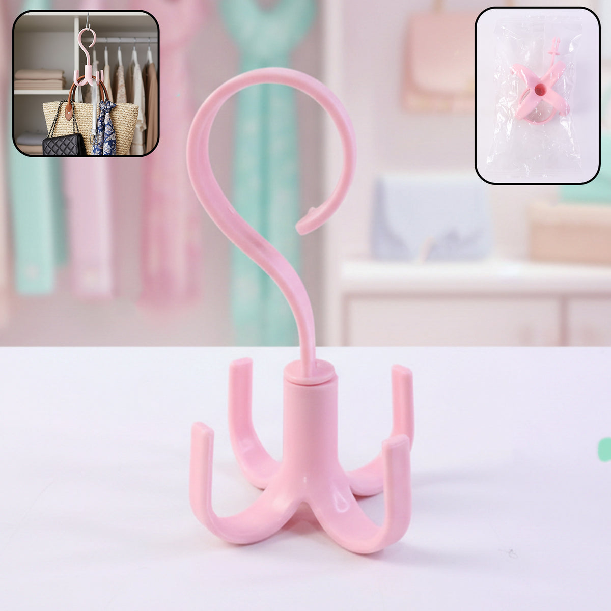 Premium 360 Rotating Multipurpose Hanging Organizer (1 Pc)