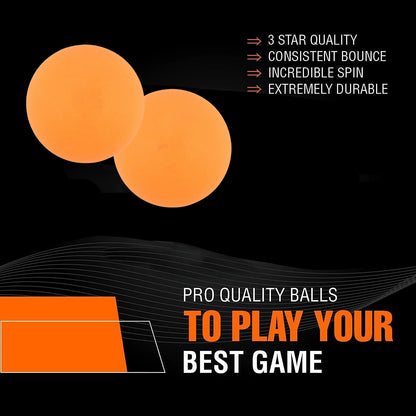 Konex Star Seamless Table Tennis Balls (12 Pcs Set)