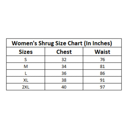 Women's Denim And Fur Solid Sleeveless Shrug (Black - Maroon)