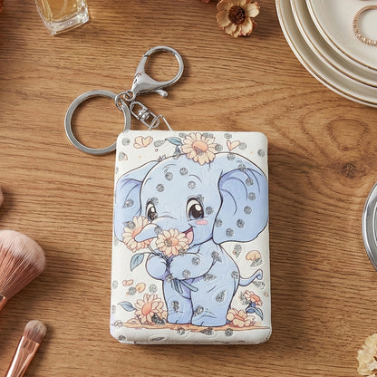 Foldable Mirror Keychain  (1 Pc)