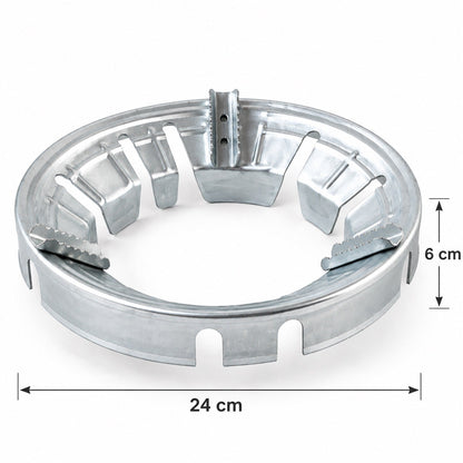 Gas Stove Burner Stand Windproof Energy Saving Ring With Pan Support (1 Pc)