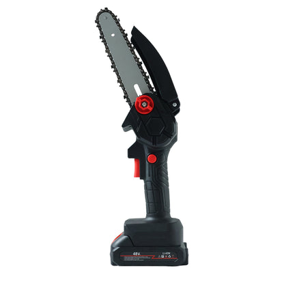 Cordless Mini Electric Chainsaw With Rechargeable Battery (1 Set)